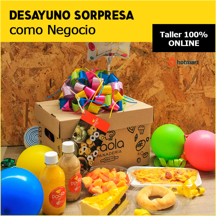 Desayuno Sorpresa como Negocio - Curso online Panaderia Paola