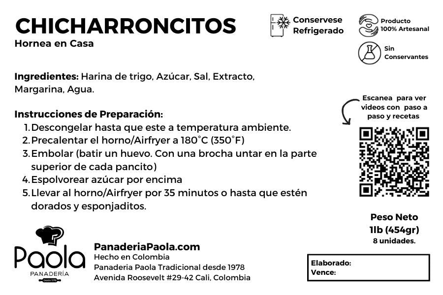 Chicharrones Congelados