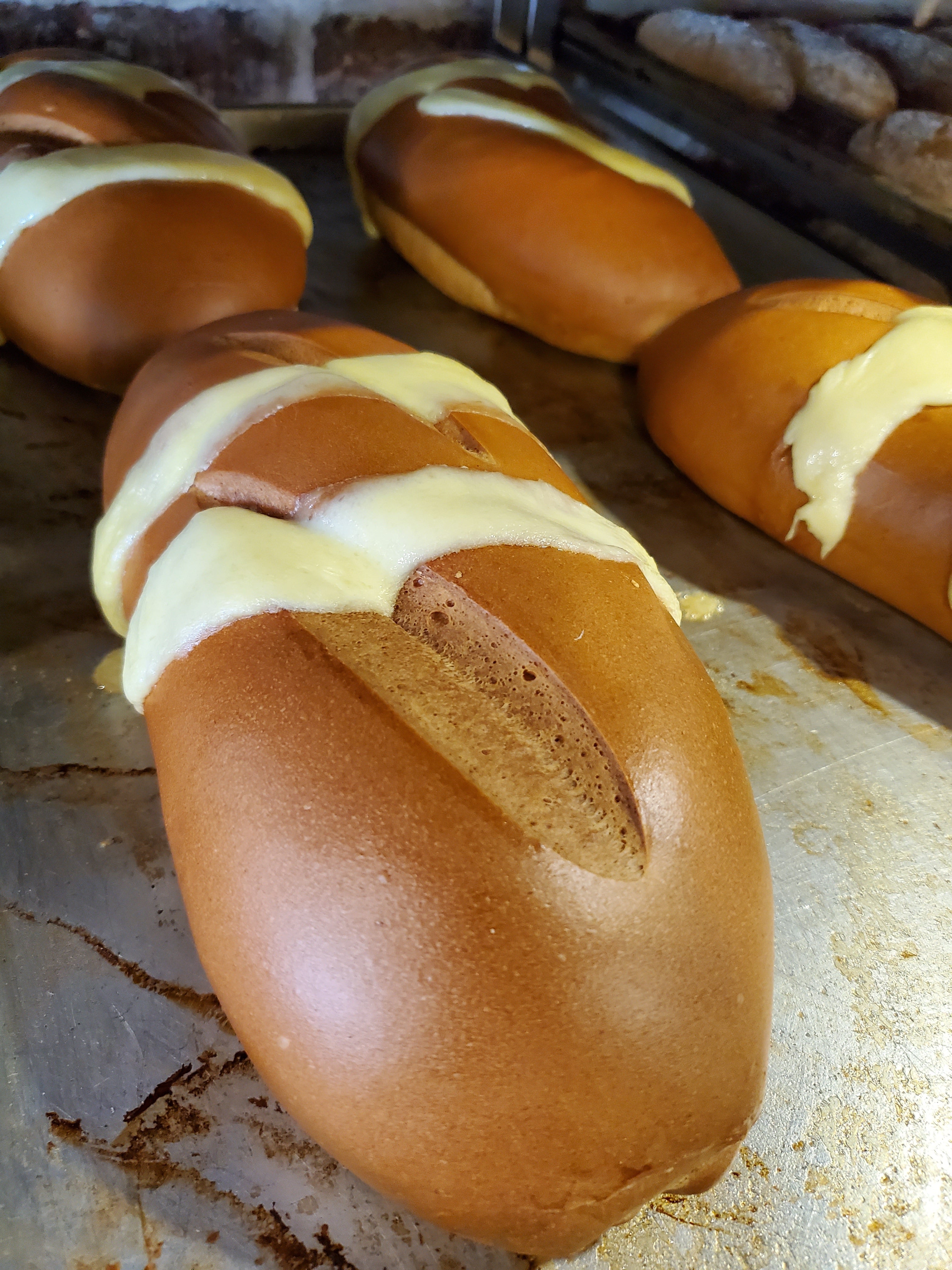 Pan Aliñado con Queso