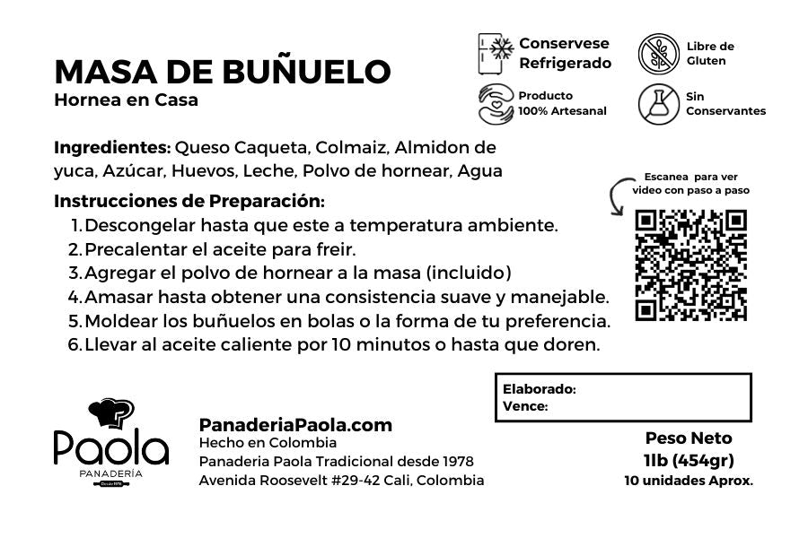 Masa de Buñuelos