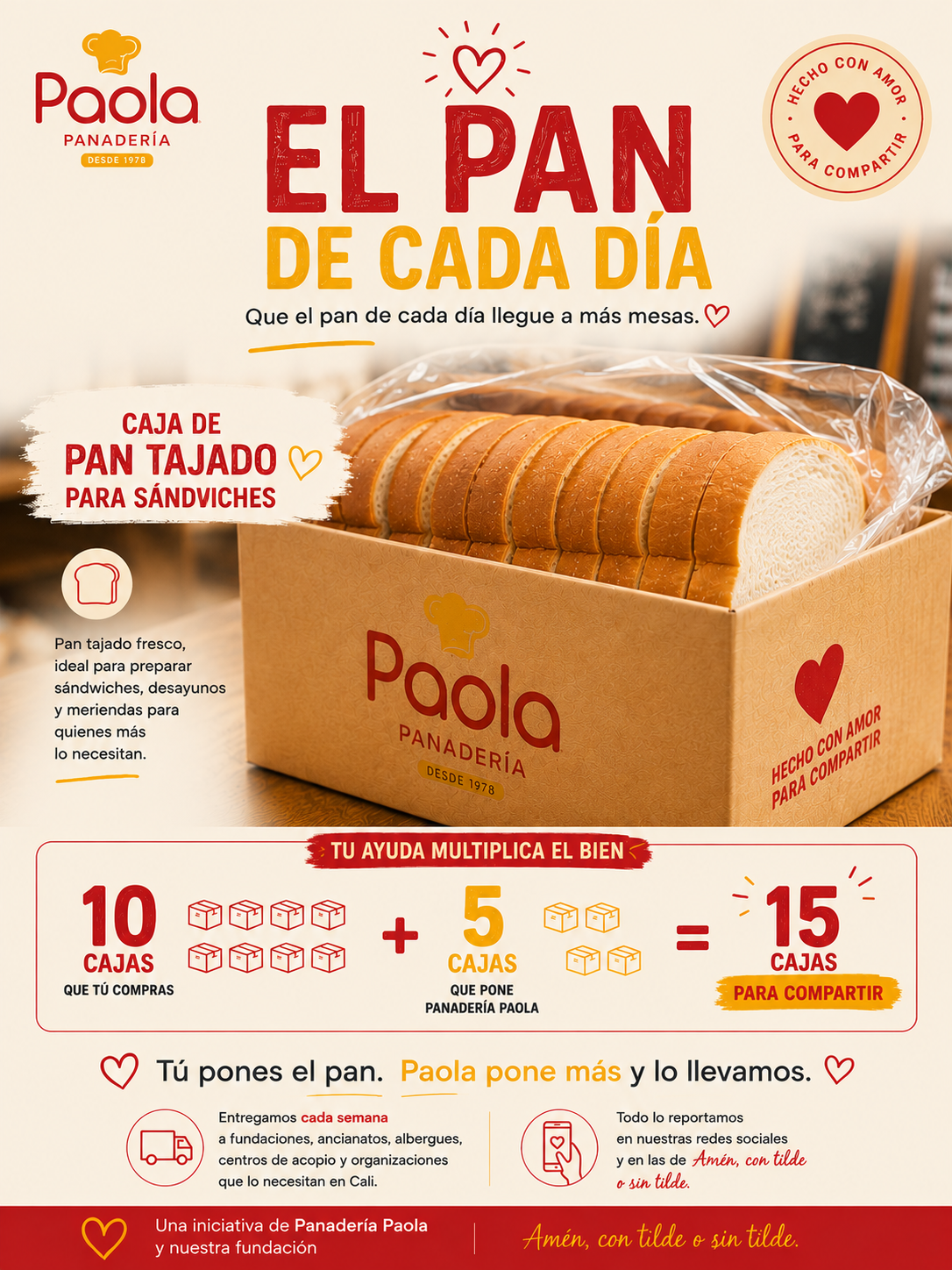 Caja PAN DE CADA DIA