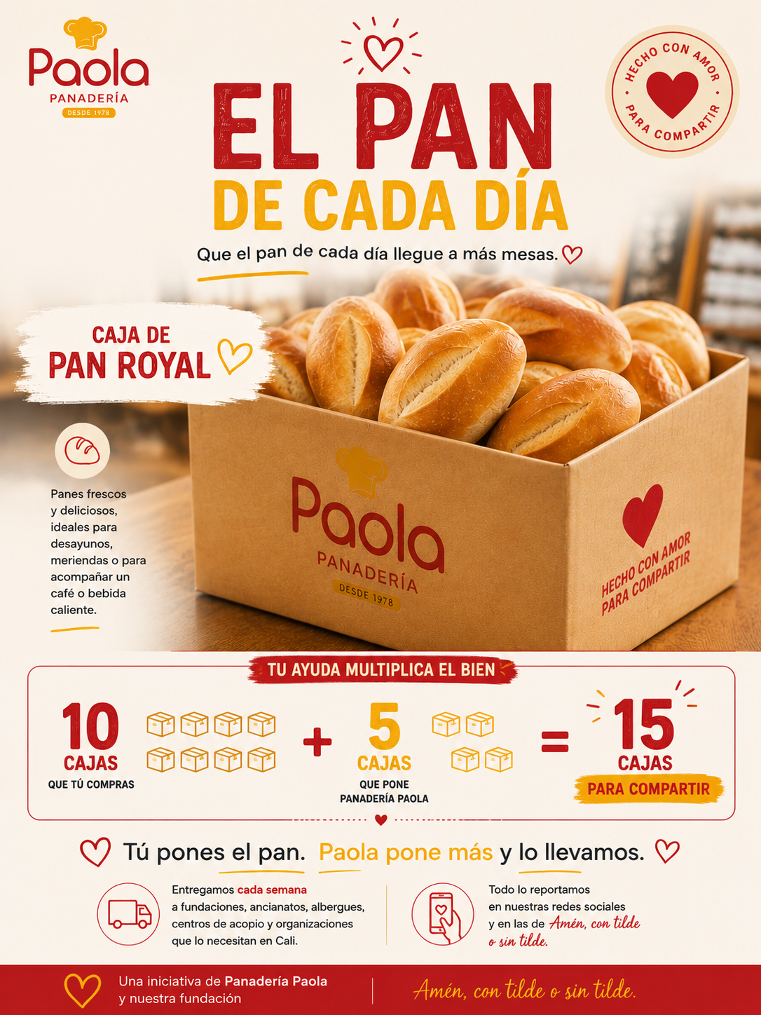 Caja PAN DE CADA DIA