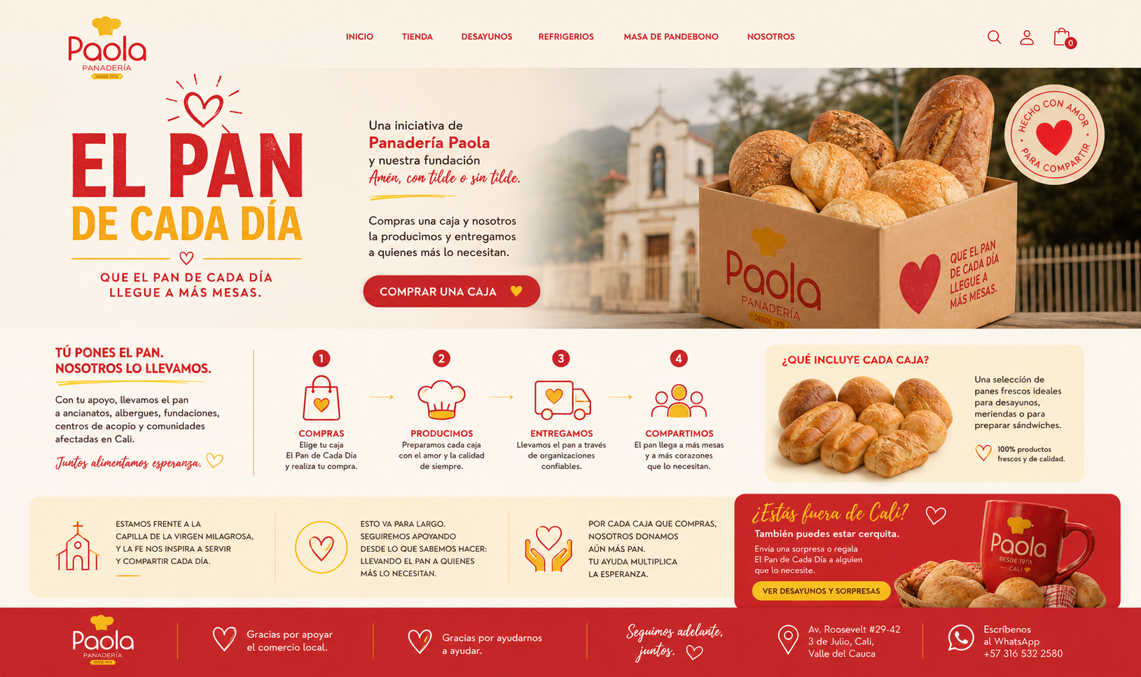 Panadería Paola Roosevelt