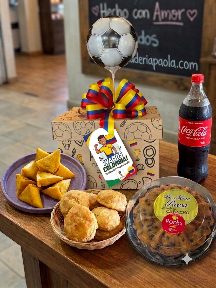 Caja Mundialista Tricolor 🇨🇴