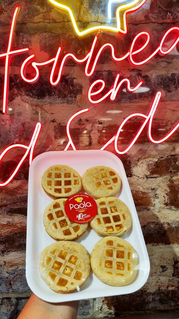 Waffles de Almojabana Congelados
