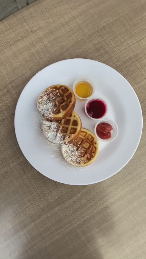 Cargar vídeo: Waffles de Almojabanas
