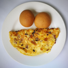 Omelette con Porción de Pan