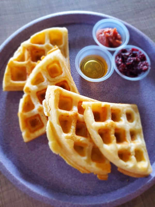Waffles de Pandebono