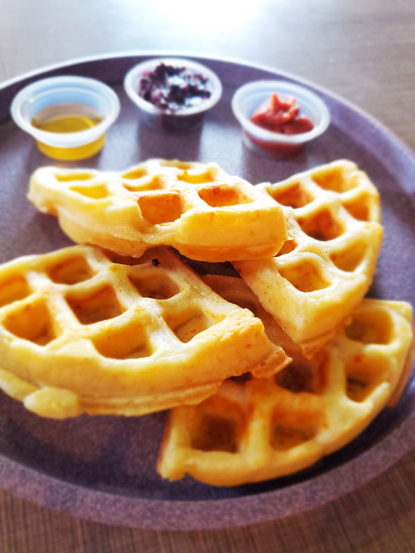 Waffles de Pandebono