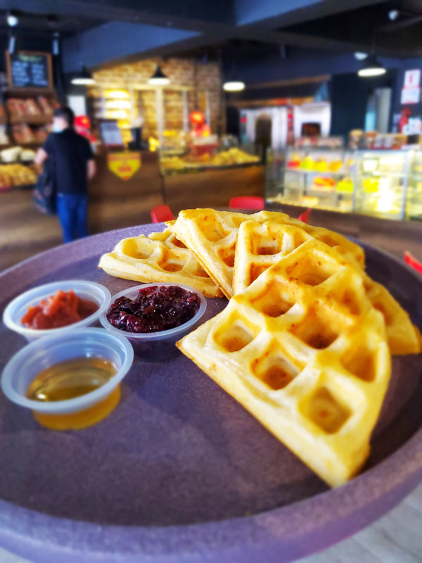 Waffles de Pandebono